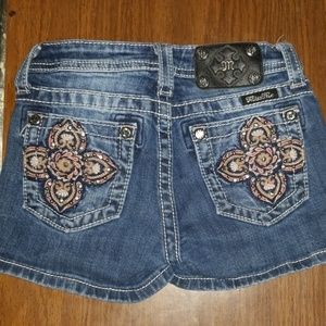 Miss Me Girls Bling Shorts